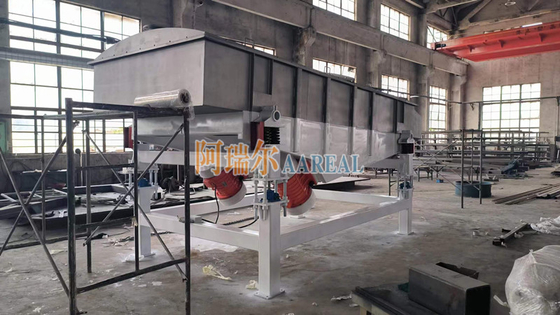 1800*4500mm 3 Decks Edelstahl linear vibrierendes Bildschirm für Kräuter
