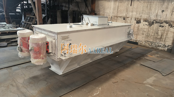 2400*6000mm 3 Deck Hochfrequenz-Schirm Vibrations Sieb für Marmor Kalziumcarbonat Partikel Präzise Trennung durch unausgewogene Motoren angetrieben
