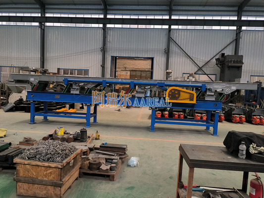 600mm*8000mm Edelstahlblattfeder exzentrischer Vibrationsförderer zum Salztransport