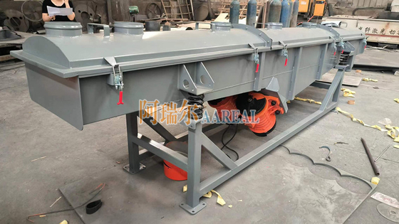 Kohlenstoffstahl-Mehrdeck-Aktivkohlenstoffgranulate lineare vibrierende Siebe-Rechteckseparator für Aktivkohlenstoffgranulate