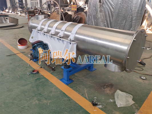 Hohe Effizienz Kleine Größe 400mm Durchmesser Tubular Vibrator Feeder für chemische Partikel Sitz Installation