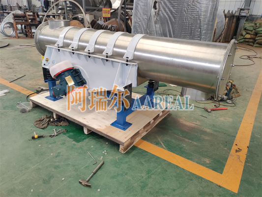 Hohe Effizienz Kleine Größe 400mm Durchmesser Tubular Vibrator Feeder für chemische Partikel Sitz Installation