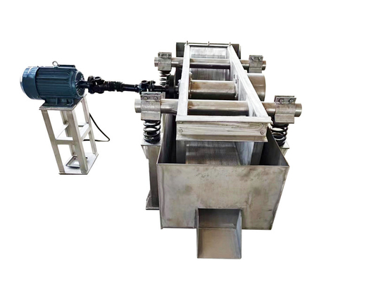 Edelstahl 316L Hochfrequenz-Schwingungsrahmen Flachschwingungsbildschirmmaschine zur Filtration von Papierzellstoff