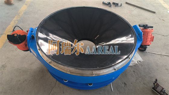 Hochleistungs 400mm~1500mm Edelstahl 304 Low Profile Flow Thru Separator Inline Vibrating Screen für Lithium-Batterie-Material mit Teflonkarbid ausgekleidet