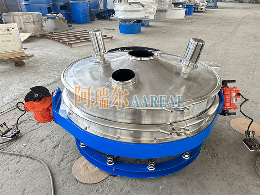 Hochleistungs 400mm~1500mm Edelstahl 304 Low Profile Flow Thru Separator Inline Vibrating Screen für Lithium-Batterie-Material mit Teflonkarbid ausgekleidet