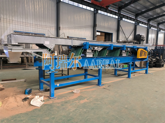 Lange Strecke 600mm Breite Edelstahl 304 Blatt Feder exzentrisch ausgewogene Vibrationsförderer für 25 Tonnen pro Stunde Salz transportieren