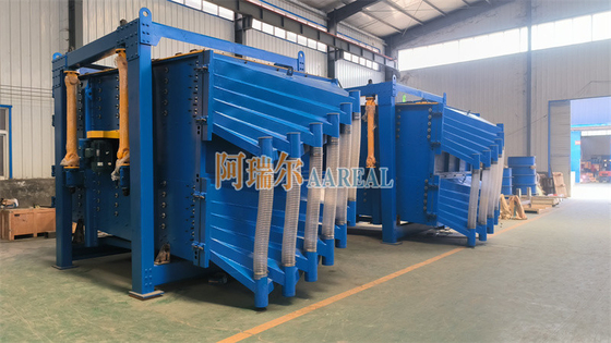 Max. 2000*4000mm 1~5 Decks Gyratory Sifter für Granular Graphit Screening Über 90% Genauigkeit