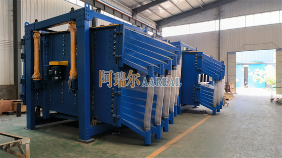 Max. 2000*4000mm 1~5 Decks Gyratory Sifter für Granular Graphit Screening Über 90% Genauigkeit