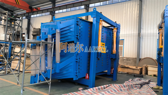 Keramischer Proppant-Industrie-Gyratorsieber 10-15 TPH-Duplex-Siebentechnologie