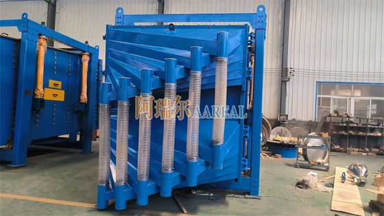 Keramischer Proppant-Industrie-Gyratorsieber 10-15 TPH-Duplex-Siebentechnologie