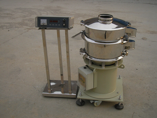 220V 50Hz Rotationsschirm mit vibrierender Schwingung Rund-Ultraschallseparator