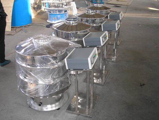 220V 50Hz Rotationsschirm mit vibrierender Schwingung Rund-Ultraschallseparator