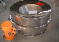 Industrielle Vibrationssieb-Trennzeichen-Maschinen-runde Form für Verunreinigungs-Abbau