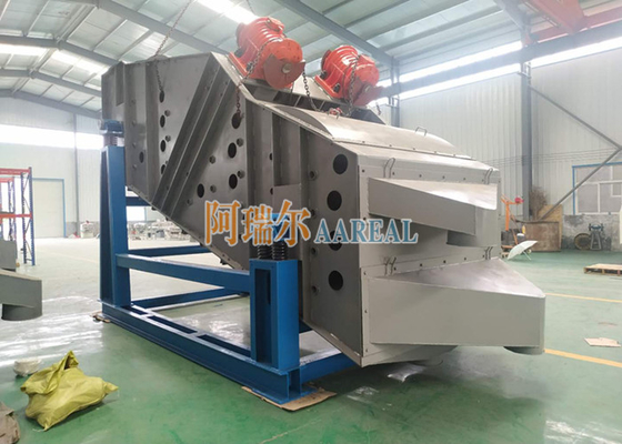Lineare 180*500cm Rechteckige Vibrationsschirm für Siliziumsand
