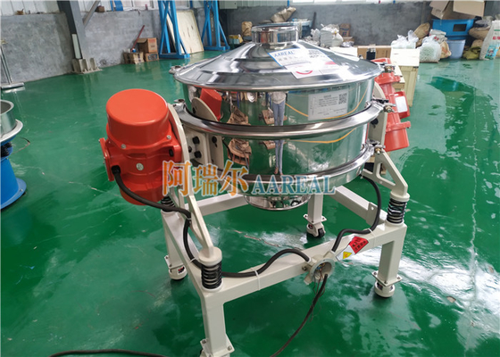 Lebensmittelqualität Durchlauf durch Inline SUS 400mm Vibrationsbildschirmmaschine