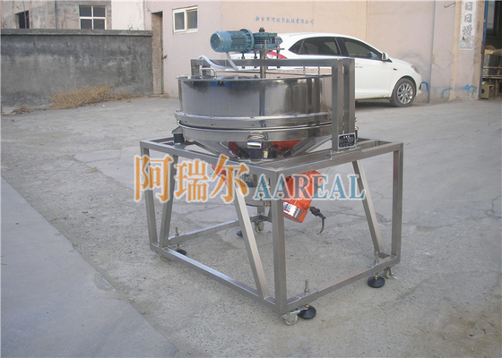 400 mm Lebensmittel-Scraper Inline Vibrating Screen Sifter