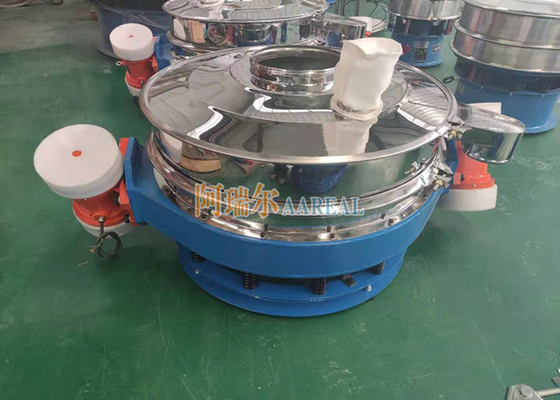 Hochleistungs 400mm~1500mm Edelstahl 304 Low Profile Flow Thru Separator Inline Vibrating Screen für Lithium-Batterie-Material mit Teflonkarbid ausgekleidet