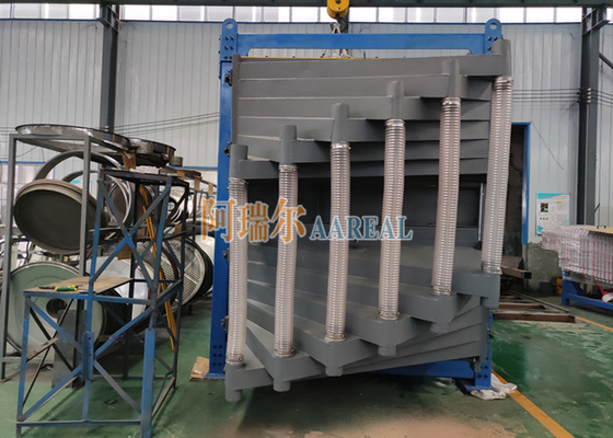 Garnet Sand Rechteckiger Gyratory Sifter für Multi-Deck Screening Einfacher Bildschirm Austausch SKF Lager ABB Motor