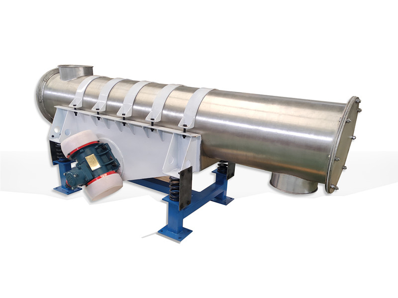 Hohe Effizienz Kleine Größe 400mm Durchmesser Tubular Vibrator Feeder für chemische Partikel Sitz Installation