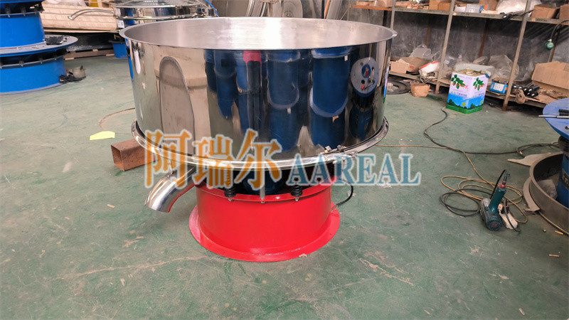 1200 mm Edelstahl-Wärme Sojamilch Vibrationsfilter Sieb für Schlamm festen Flüssigkeit Trennung