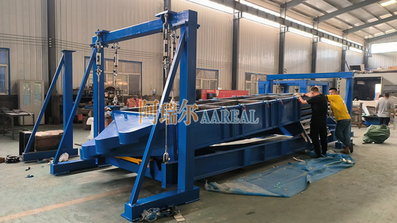 1500*5000mm Seitenaufnahme Tür Gyratory Screen für Siliziumsand