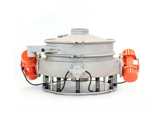 Industrieller Zement Inline Sifter Vibro Separator Maschine Niedrigprofil Durchfluss