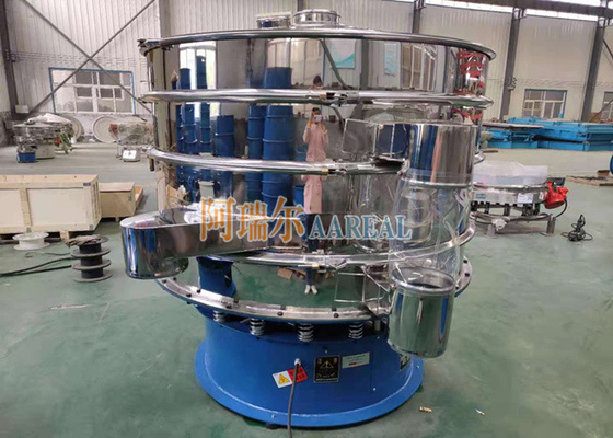 Edelstahl 1500 mm Drehvibrationsschirm für Zusammengesetzte Screening Große Kapazität
