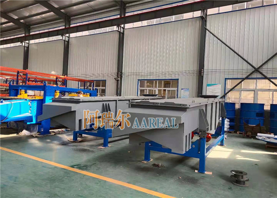 Kohlenstoffstahl linear vibrierender Sifter zum Screening amorpher Graphitkörner Granuläres Graphit