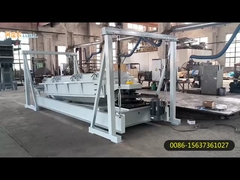 Kreisförmiges Drehbildschirm mit 3 Decks Edelstahlkabel Aufhängungsanlage